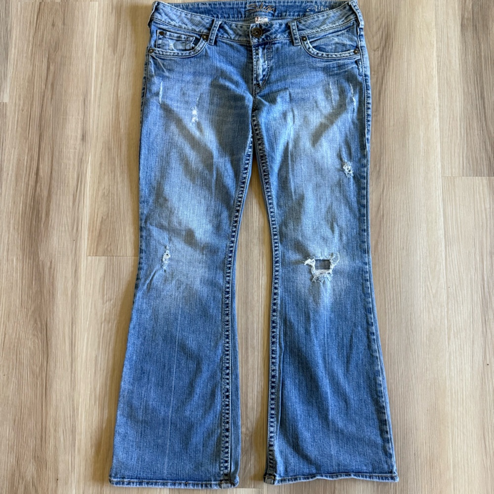 Vintage Silver Aiko Jeans